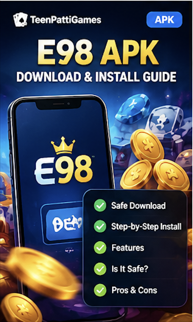 E98 Game APK Download Login Register